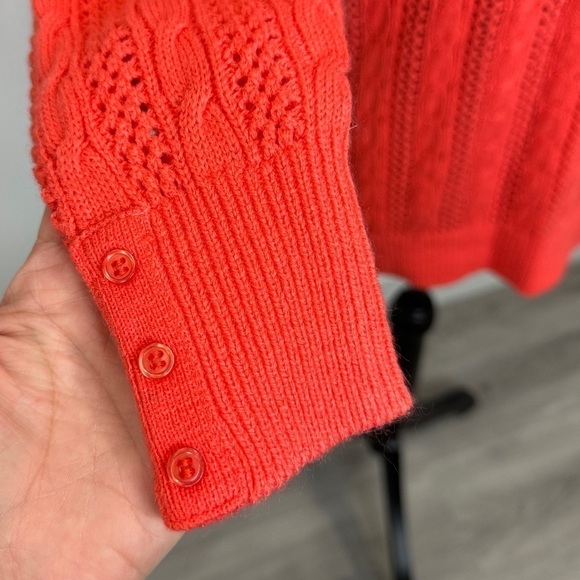 Coral Women's Long Sleeve Knit Sweater (Large) - Picture 6 of 7